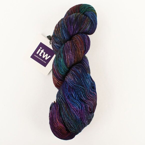 In The Whirled Pakokku Sock Yarn SW Merino Nylon 460 Yds Element Number Five - Picture 1 of 3